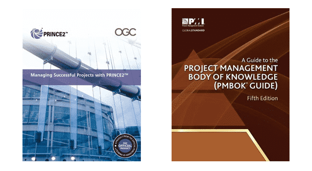 PMBOK Guide and PRINCE2 Manual